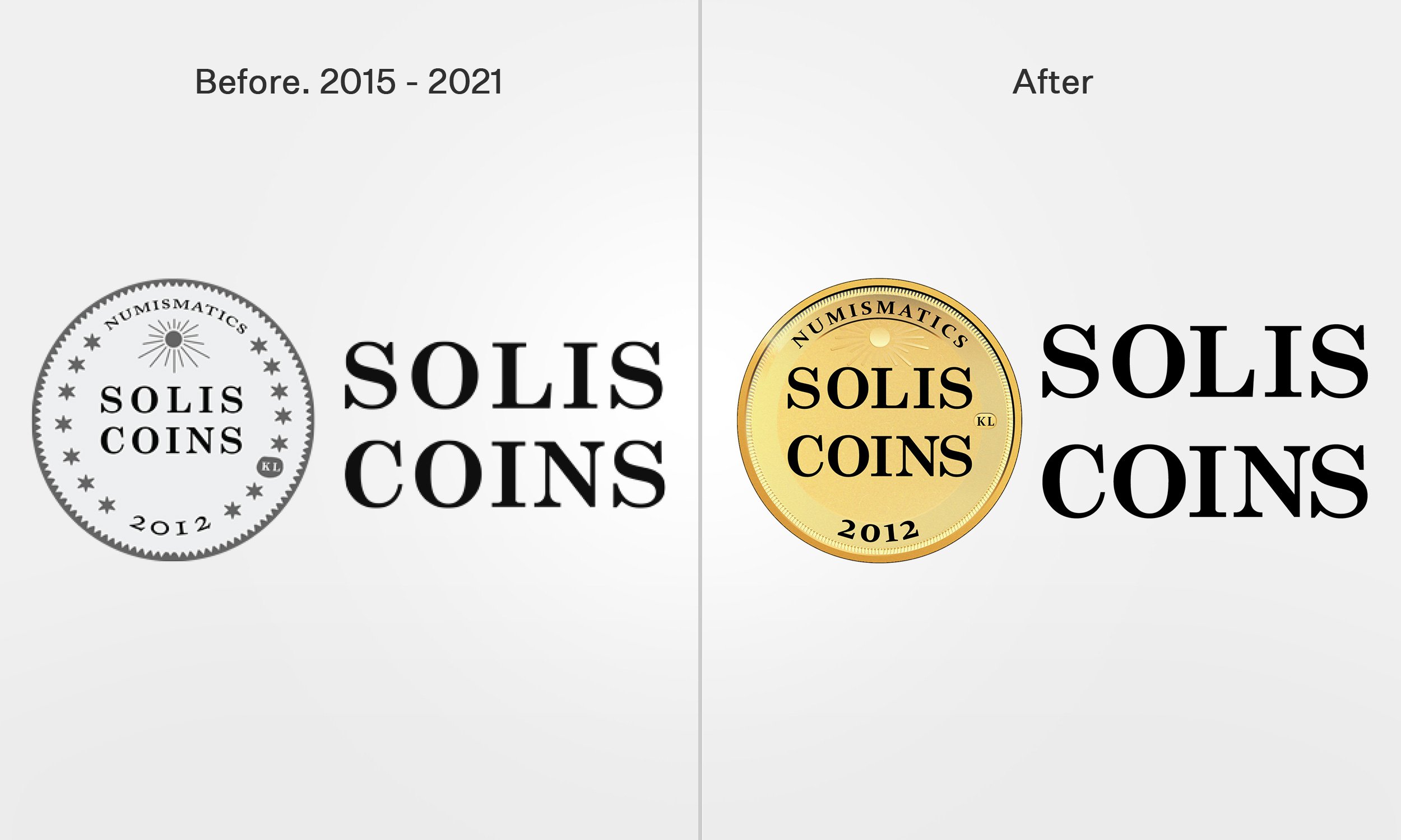 Redesign logo for SolisCoins company